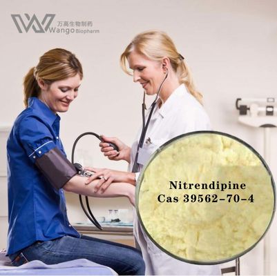 Cas 39562-70-4 Nitrendipine Agent Powder Hypertension Treatment