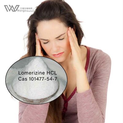 99% Purity Lomerizine HCL Powder For Migraine Treatment Cas 101477-54-7
