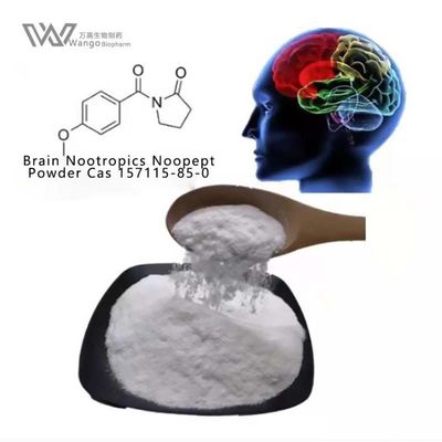 GVS-111 Noopept Oxiracetam সাদা পাউডার 157115-85-0 জ্ঞানীয় বর্ধিত সম্পূরক